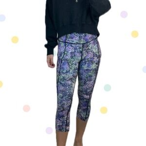 Lululemon Multicolor Patterned Leggings nulu 4